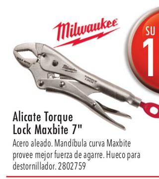 Alicate Torque Lock Maxbite 7"
