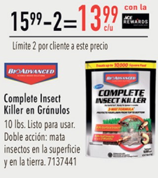 Complete Insect Killer en Gránulos