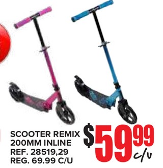Scooter Remix 200MM Inline