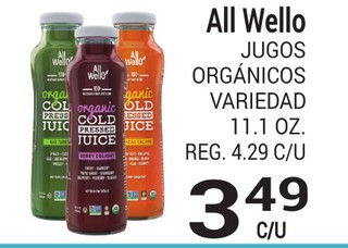 All wello jugos organicos