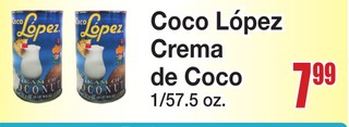 Coco Lopez Crema de Coco