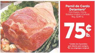 Pernil de cerdo delantero