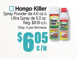 Hongo Killer Sprat Powder