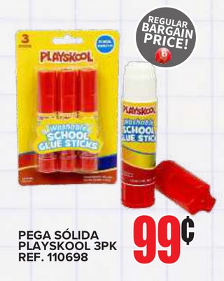 Pega Solida Playskool 3 Pk