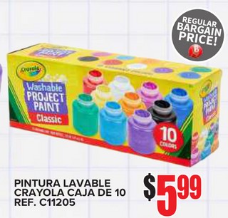 Pintura Lavable Crayola