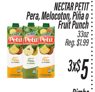 Nectar Petit Pera