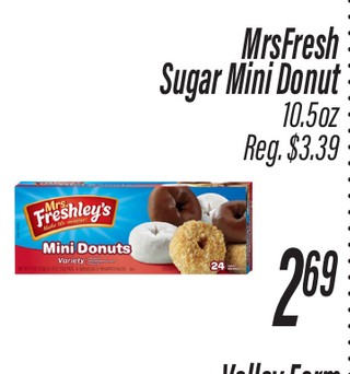 MrsFresh Sugar Mini Donut