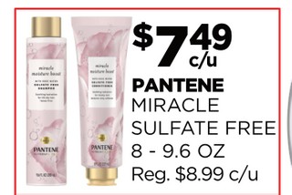 Pantene Miracle Sulfate Free
