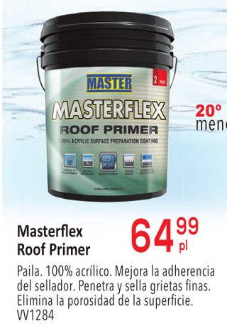 Masterflex Roof Primer Paila