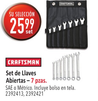Set de Llaves Abiertas