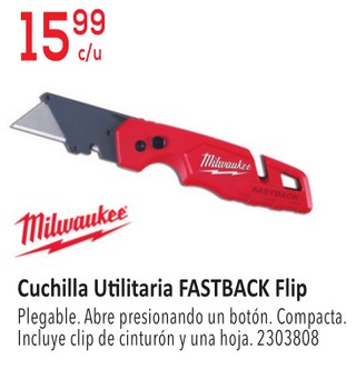 Cuchilla Ulitaria FASTBACK Flip Plegable