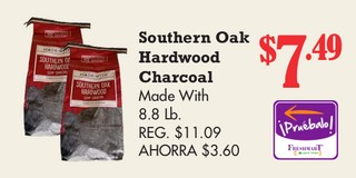 Southern Oak Hardwood Charcoal