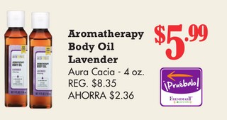 Aromatherapy Body Oil Lavander