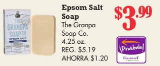 Epsom Salt Soap