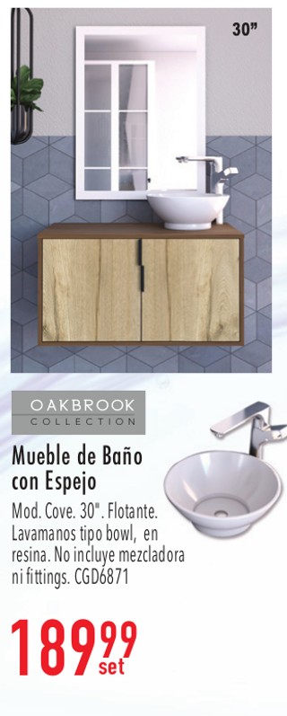 Mueble de Baño con Espejo