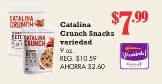 Catalina Crunch Snacks Variedad