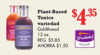 Plant-Based Tonics variedad Goldthread