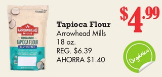 Tapioca Flour Arrowhead Mills