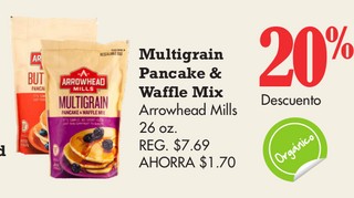 Multigrain Pancake & Waffle Mix Arrowhead Mills