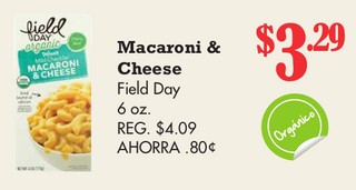 Macaroni y Cheese Field Day