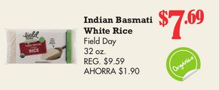 Indian Basmati White Rice Field Day