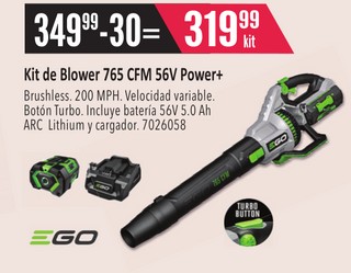 Kit de Blower 765 CMF 56V Power +