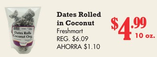 Dates Rolled in Coconut Freshmart