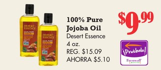 100% Pure Jojoba Oil Desert Essence