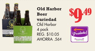 Old Harbord Beer variedad Old Harbord 4 pack