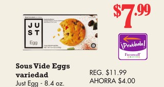 Sous Vide Eggs variedad Just Egg - 8.4 oz