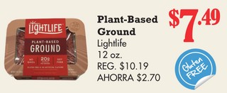 Plant - Based Ground Lightlife 12 oz