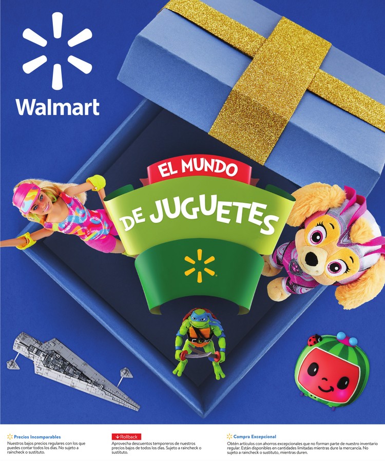 Shopper de discount juguetes de walmart