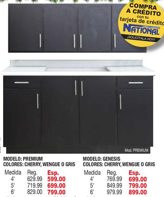 Gabinetes de Cocina en PVC - Shop.pr