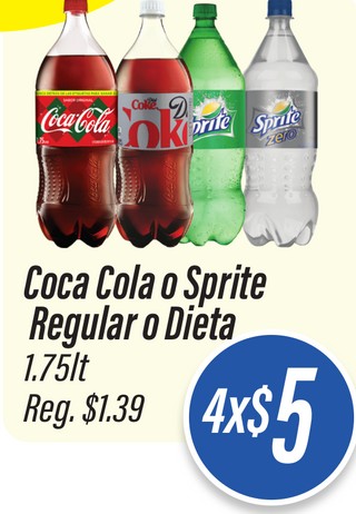 Coca Cola o Sprite