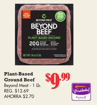 Plant-Based Ground Beef Beyond Meat