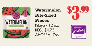 Watermelon Bite-Sized Pieces Pitaya