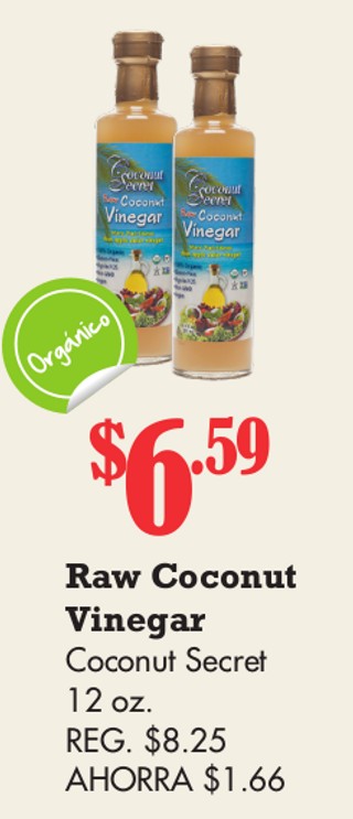 Raw Coconut Vinegar Coconut