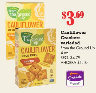 Cauliflower Crackers Variedad