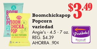 Boomchikapop Popcorn Variedad