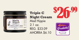 Triple C Night Cream Mad Hippie