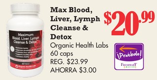 Max Blood, Liver, Lymph Cleanse & Detox