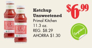 Ketchup Unsweetened Primal Kitchen