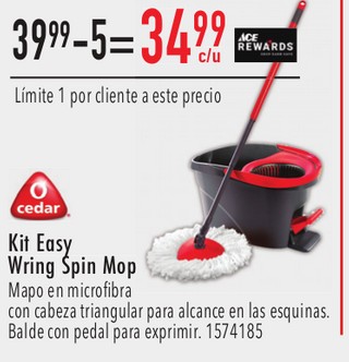 Kit Easy Wring Spin Mop Mapo