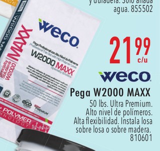 Pega W2000 Maxx Weco